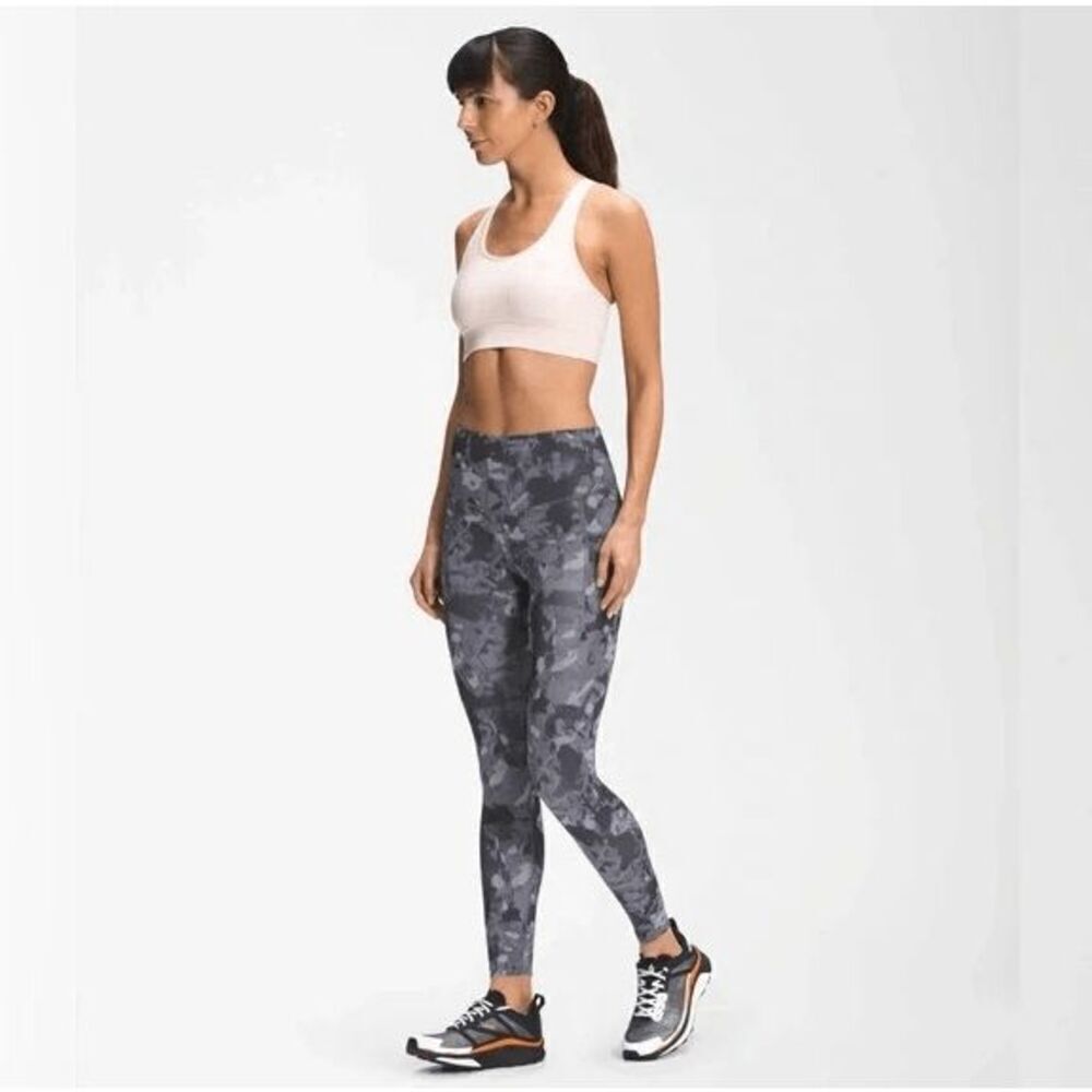 The North Face Women's Motivation High Rise 7/8 Leggings Black Gray size Small